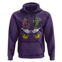 67 Mardi Gras Meme Hoodie Funny Six Seven Hand Carnival Trendy