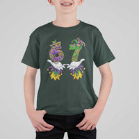 67 Mardi Gras Meme T Shirt For Kid Funny Six Seven Hand Carnival Trendy