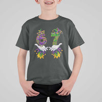 67 Mardi Gras Meme T Shirt For Kid Funny Six Seven Hand Carnival Trendy
