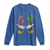 67 Mardi Gras Meme Long Sleeve Shirt Funny Six Seven Hand Carnival Trendy