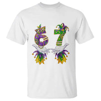 67 Mardi Gras Meme T Shirt Funny Six Seven Hand Carnival Trendy