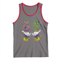 67 Mardi Gras Meme Tank Top Funny Six Seven Hand Carnival Trendy