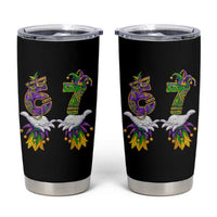67 Mardi Gras Meme Tumbler Cup Funny Six Seven Hand Carnival Trendy
