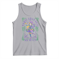 67 Mardi Gras Tank Top Funny Six Seven Carnival Trendy