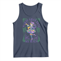 67 Mardi Gras Tank Top Funny Six Seven Carnival Trendy