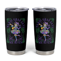67 Mardi Gras Tumbler Cup Funny Six Seven Carnival Trendy