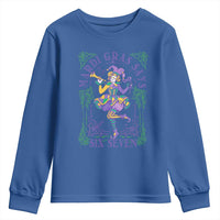 67 Mardi Gras Youth Sweatshirt Funny Six Seven Carnival Trendy