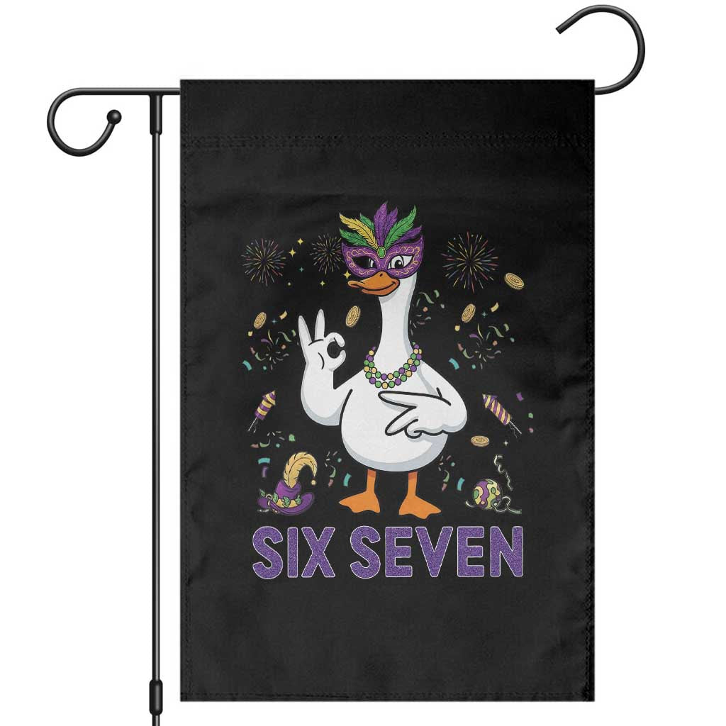 67 Mardi Gras Garden Flag Funny Goose Meme Carnival Trendy