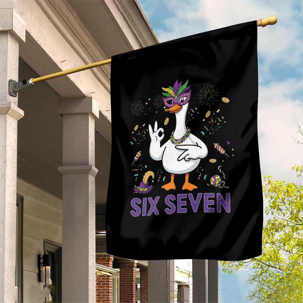 67 Mardi Gras Garden Flag Funny Goose Meme Carnival Trendy