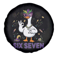 67 Mardi Gras Spare Tire Cover Funny Goose Meme Carnival Trendy