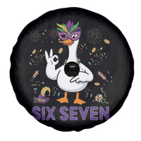 67 Mardi Gras Spare Tire Cover Funny Goose Meme Carnival Trendy