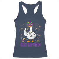 67 Mardi Gras Racerback Tank Top Funny Goose Meme Carnival Trendy