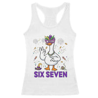 67 Mardi Gras Racerback Tank Top Funny Goose Meme Carnival Trendy
