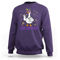 67 Mardi Gras Sweatshirt Funny Goose Meme Carnival Trendy