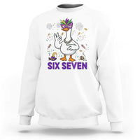 67 Mardi Gras Sweatshirt Funny Goose Meme Carnival Trendy