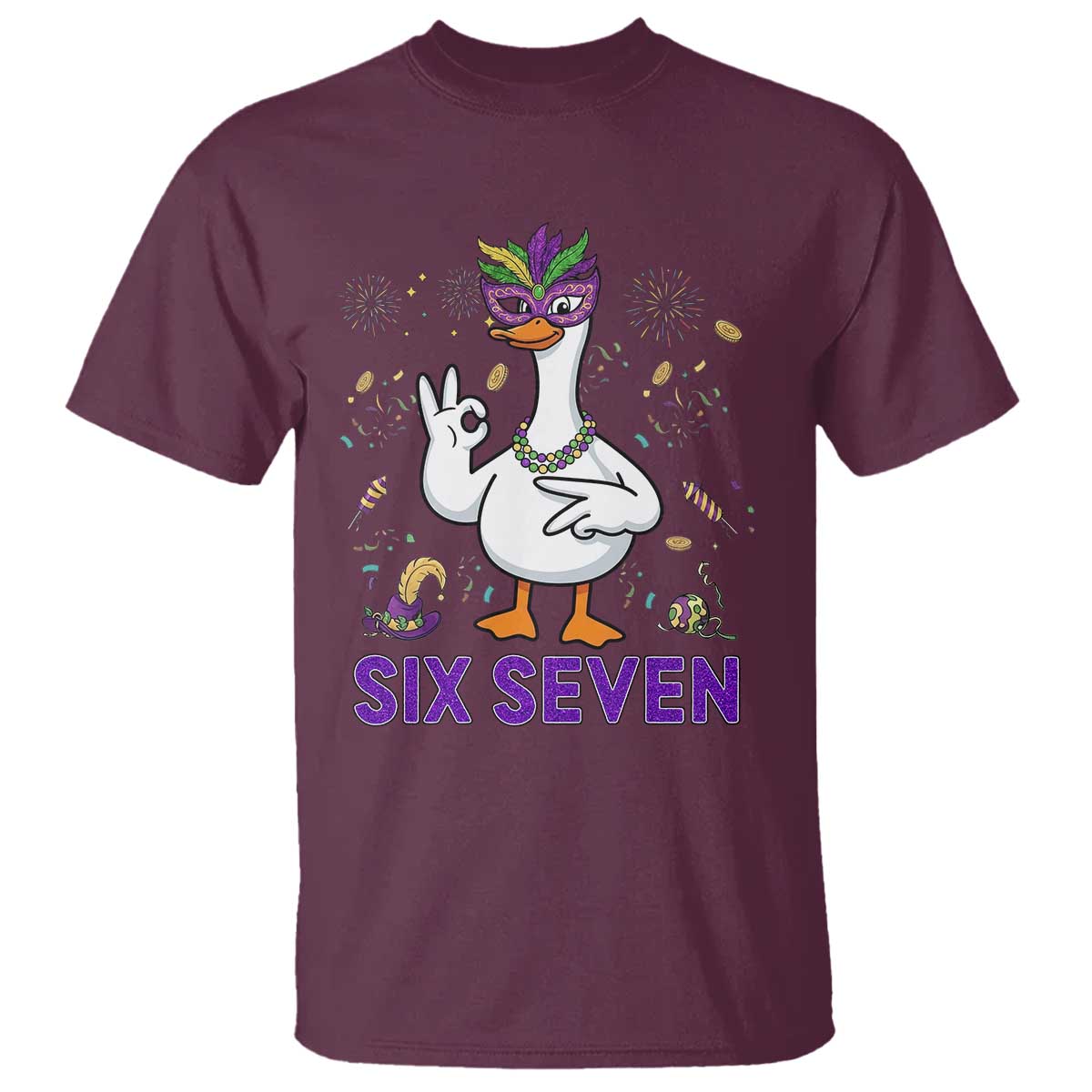 67 Mardi Gras T Shirt Funny Goose Meme Carnival Trendy