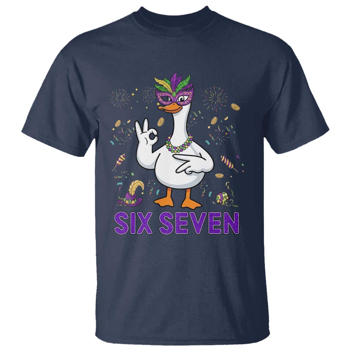 67 Mardi Gras T Shirt Funny Goose Meme Carnival Trendy