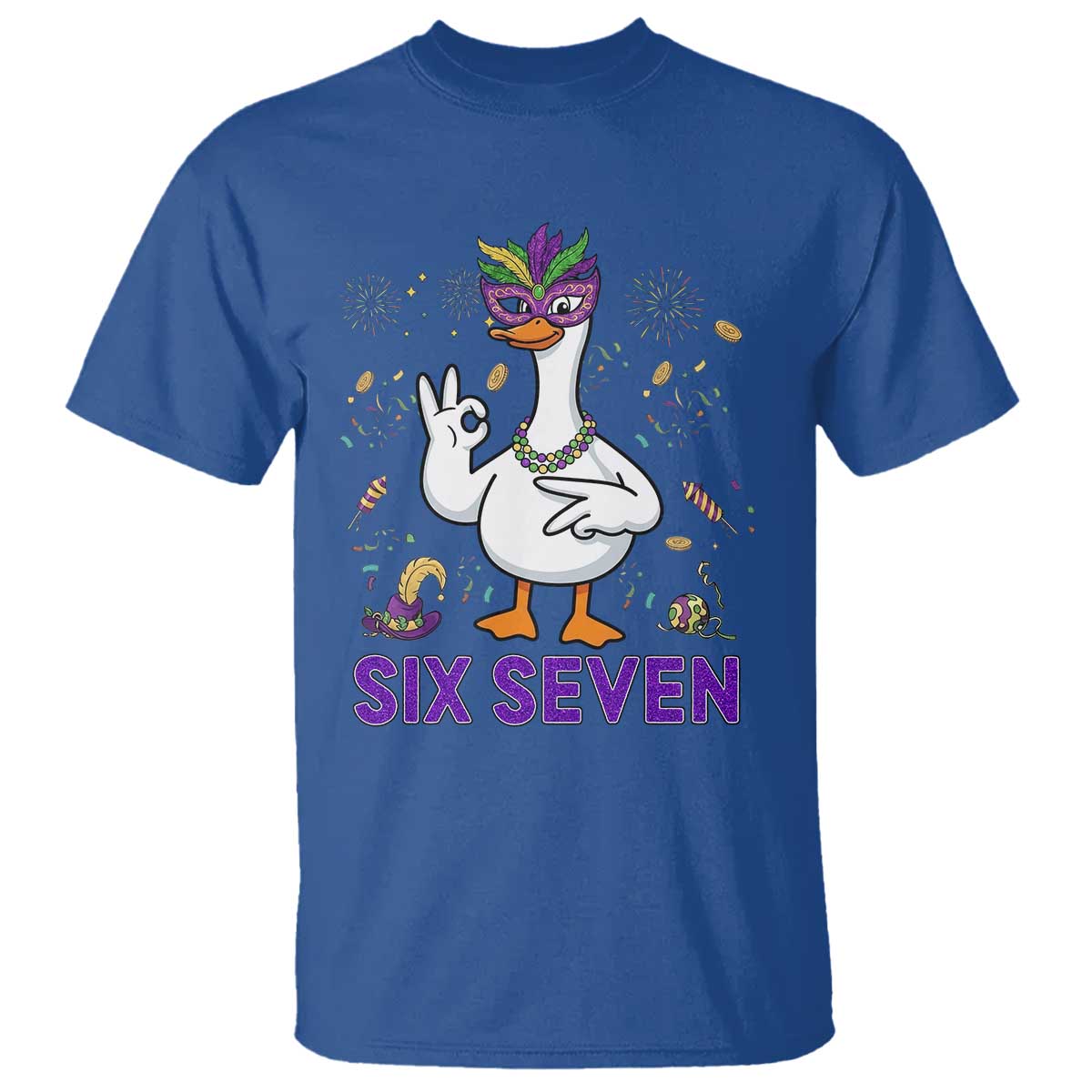 67 Mardi Gras T Shirt Funny Goose Meme Carnival Trendy