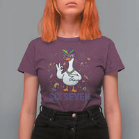 67 Mardi Gras T Shirt For Women Funny Goose Meme Carnival Trendy
