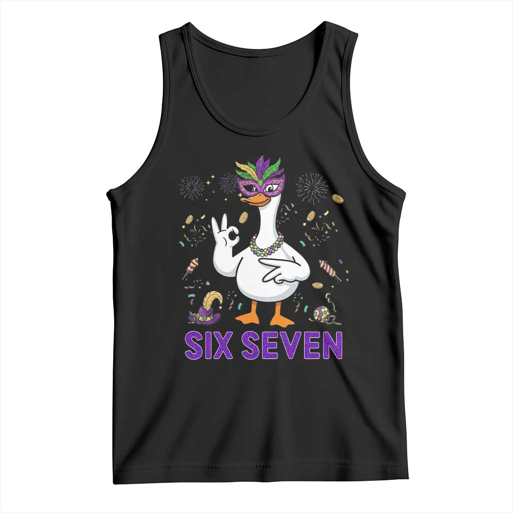 67 Mardi Gras Tank Top Funny Goose Meme Carnival Trendy