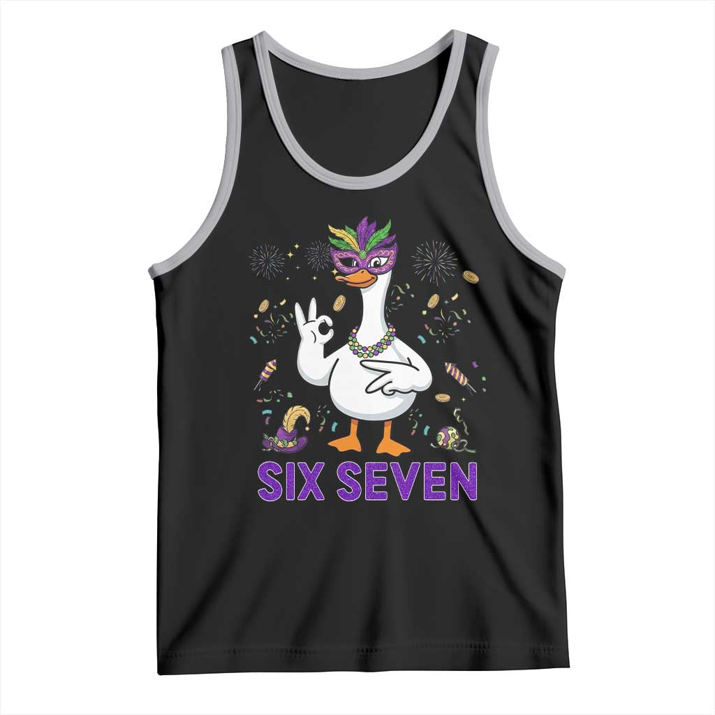 67 Mardi Gras Tank Top Funny Goose Meme Carnival Trendy