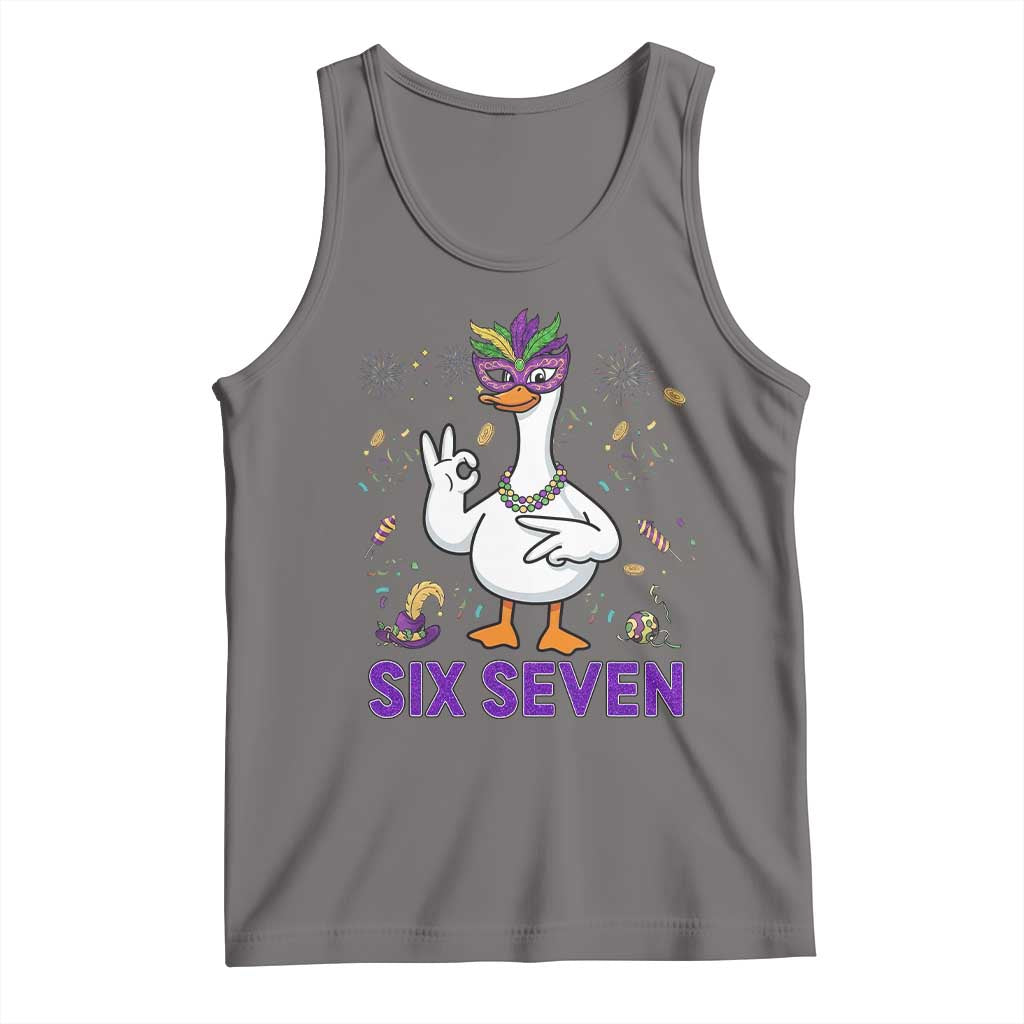 67 Mardi Gras Tank Top Funny Goose Meme Carnival Trendy