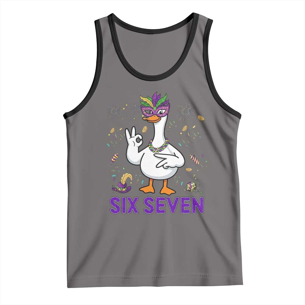 67 Mardi Gras Tank Top Funny Goose Meme Carnival Trendy