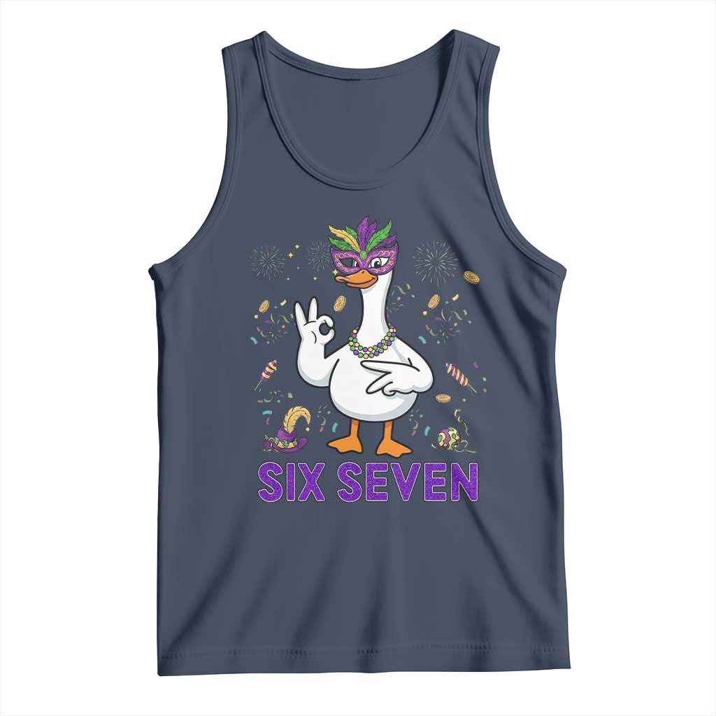 67 Mardi Gras Tank Top Funny Goose Meme Carnival Trendy