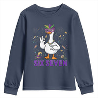 67 Mardi Gras Youth Sweatshirt Funny Goose Meme Carnival Trendy