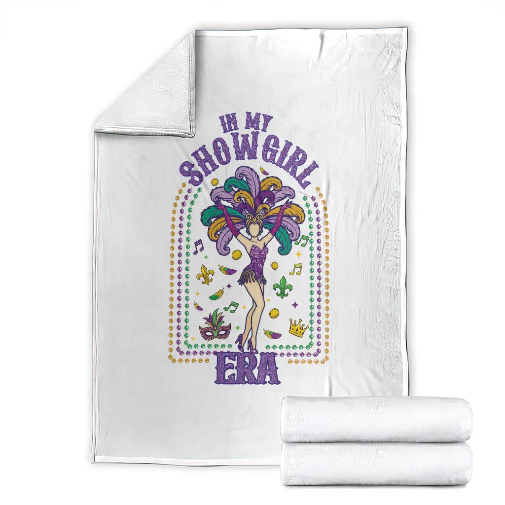 Mardi Gras Queen Throw Blanket In My Showgirl Era