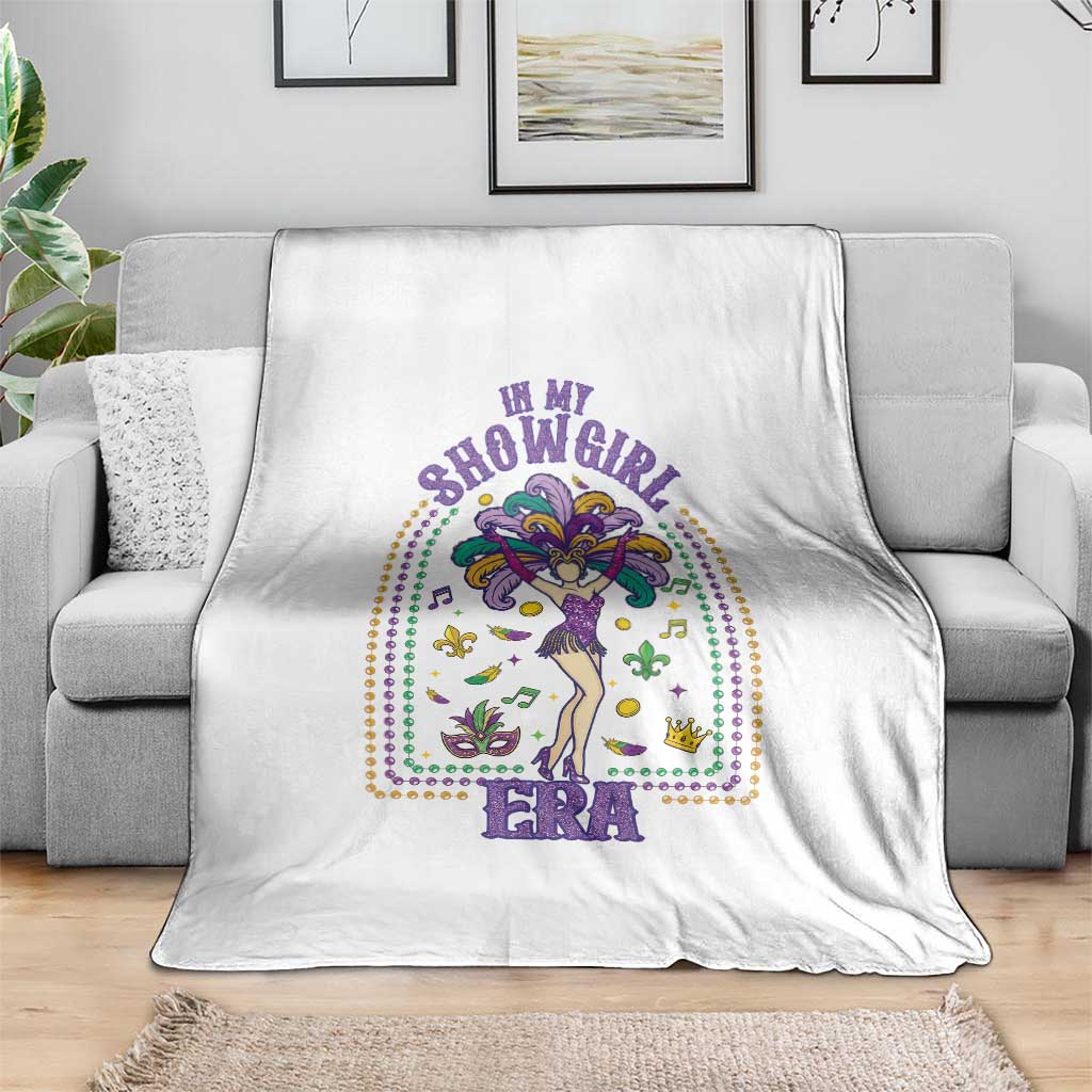 Mardi Gras Queen Throw Blanket In My Showgirl Era