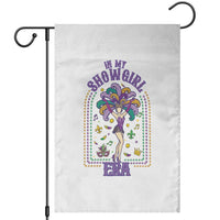 Mardi Gras Queen Garden Flag In My Showgirl Era