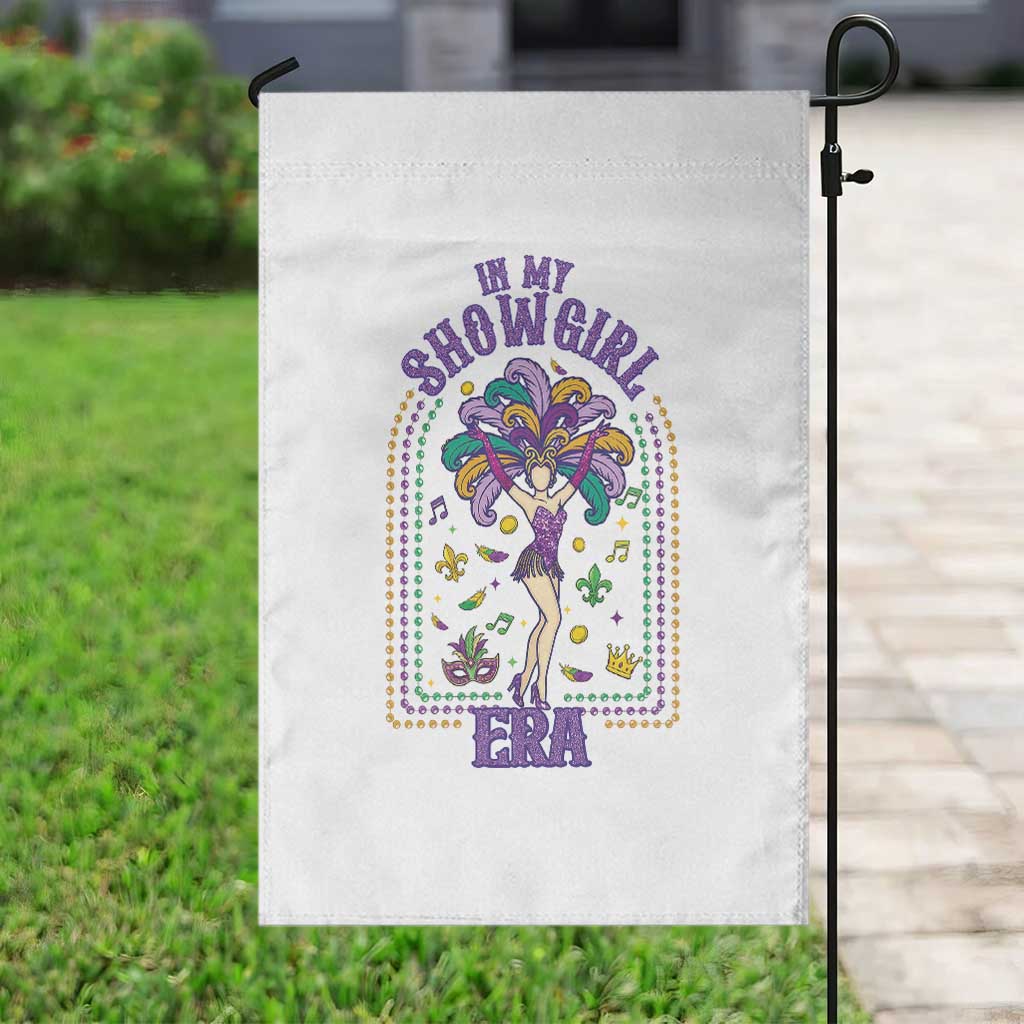 Mardi Gras Queen Garden Flag In My Showgirl Era