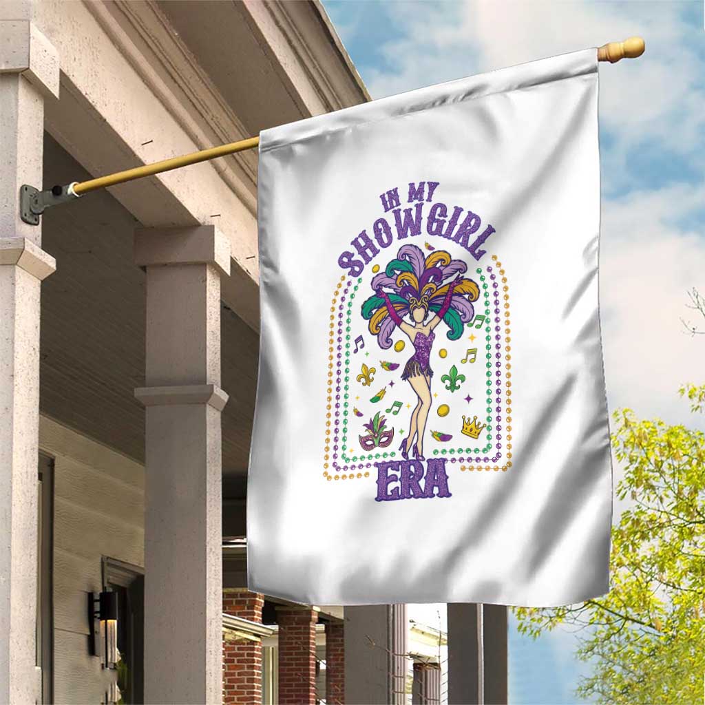 Mardi Gras Queen Garden Flag In My Showgirl Era