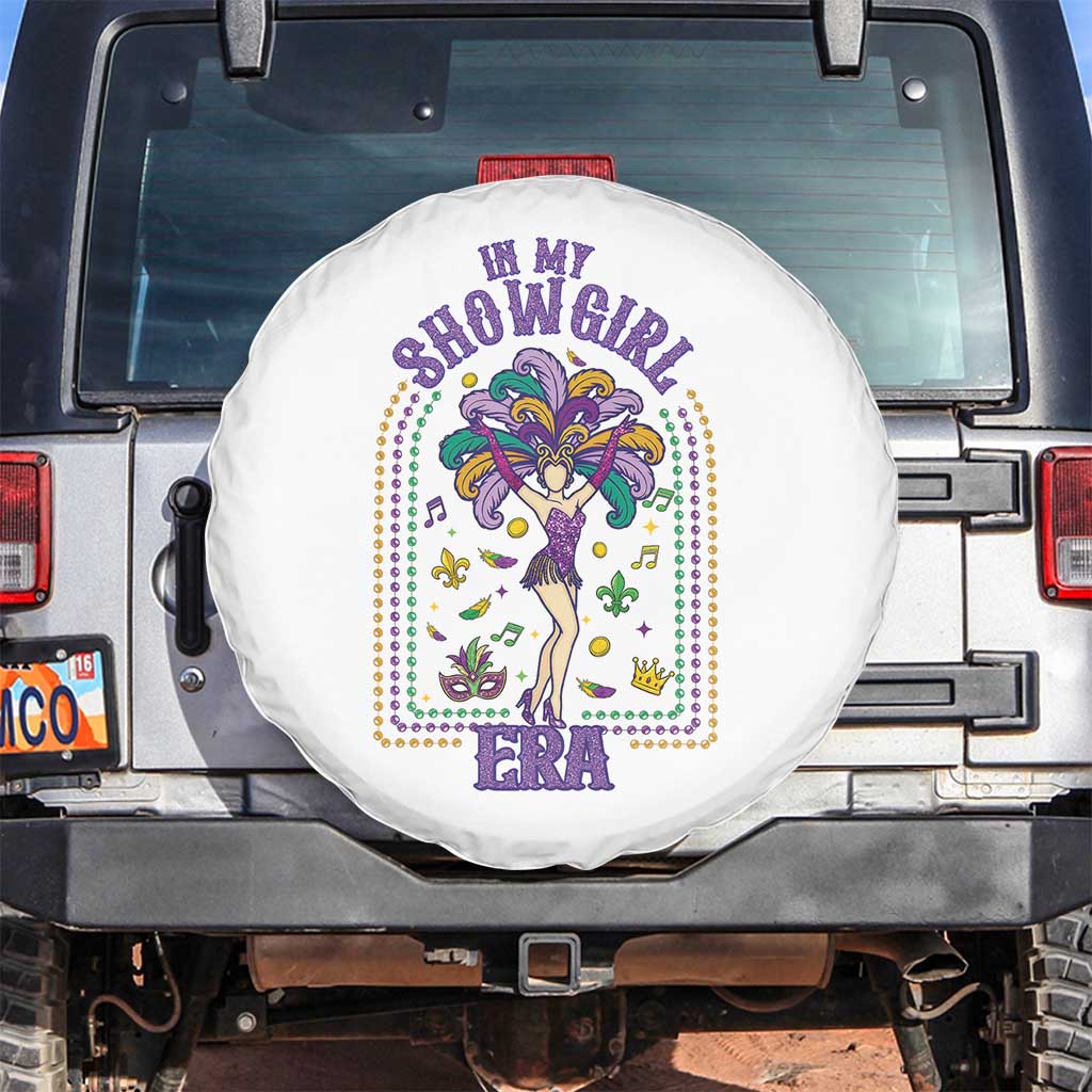 Mardi Gras Queen Spare Tire Cover In My Showgirl Era