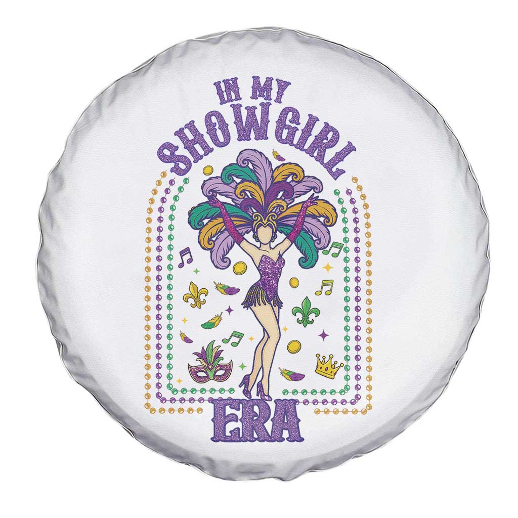 Mardi Gras Queen Spare Tire Cover In My Showgirl Era