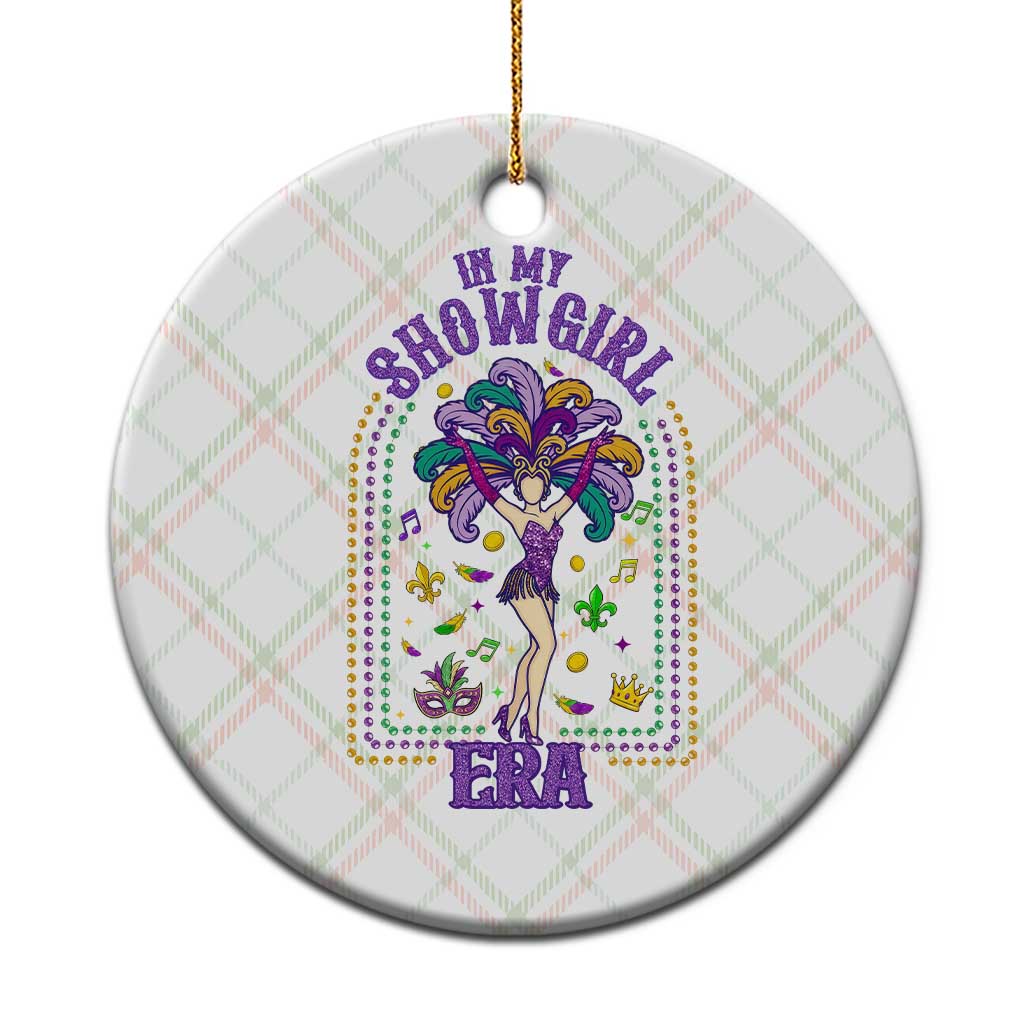 Mardi Gras Queen Ceramic Ornament In My Showgirl Era
