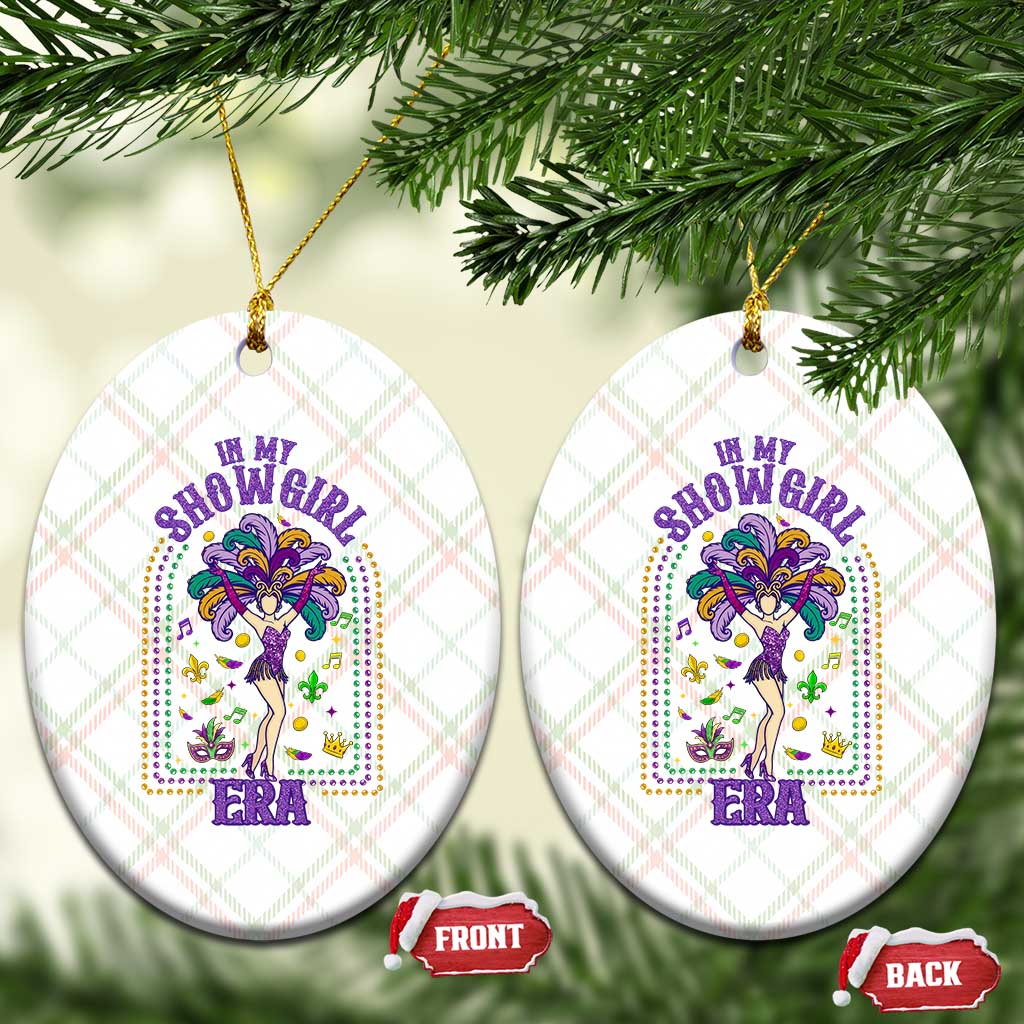 Mardi Gras Queen Ceramic Ornament In My Showgirl Era
