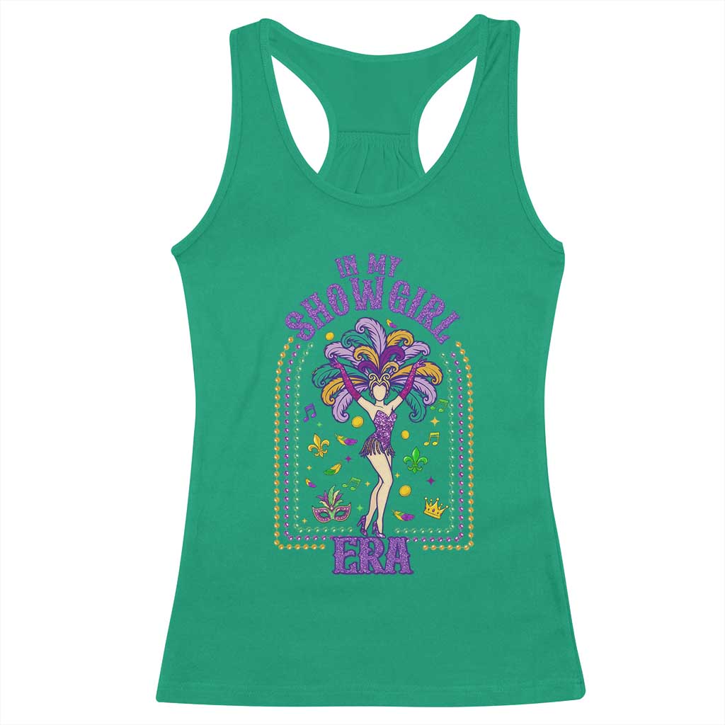 Mardi Gras Queen Racerback Tank Top In My Showgirl Era