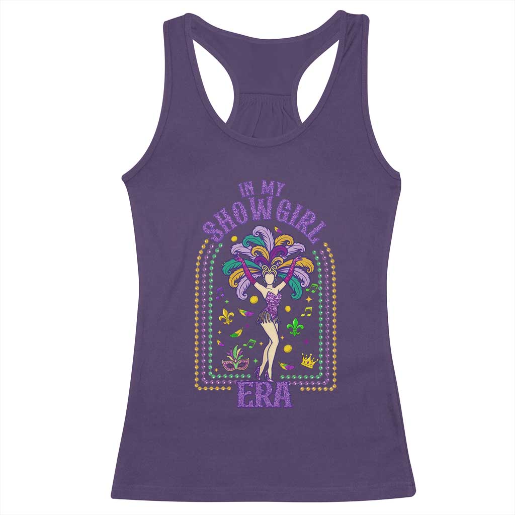 Mardi Gras Queen Racerback Tank Top In My Showgirl Era