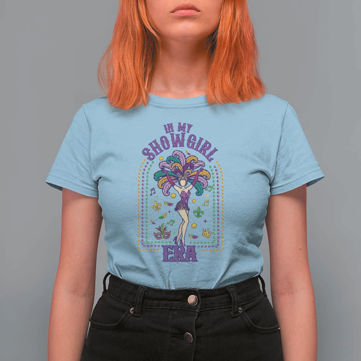 Mardi Gras Queen T Shirt For Women In My Showgirl Era