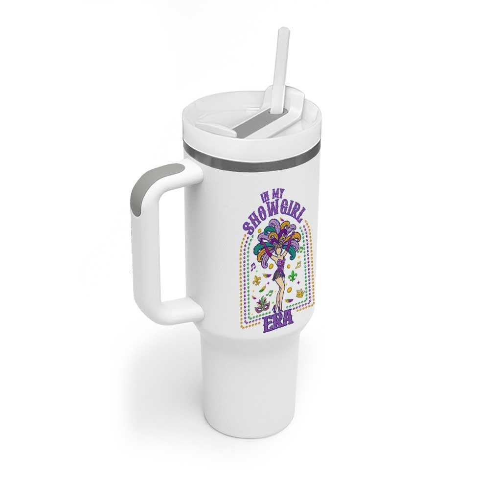 Mardi Gras Queen Tumbler With Handle In My Showgirl Era