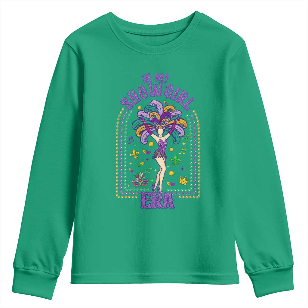 Mardi Gras Queen Youth Sweatshirt In My Showgirl Era