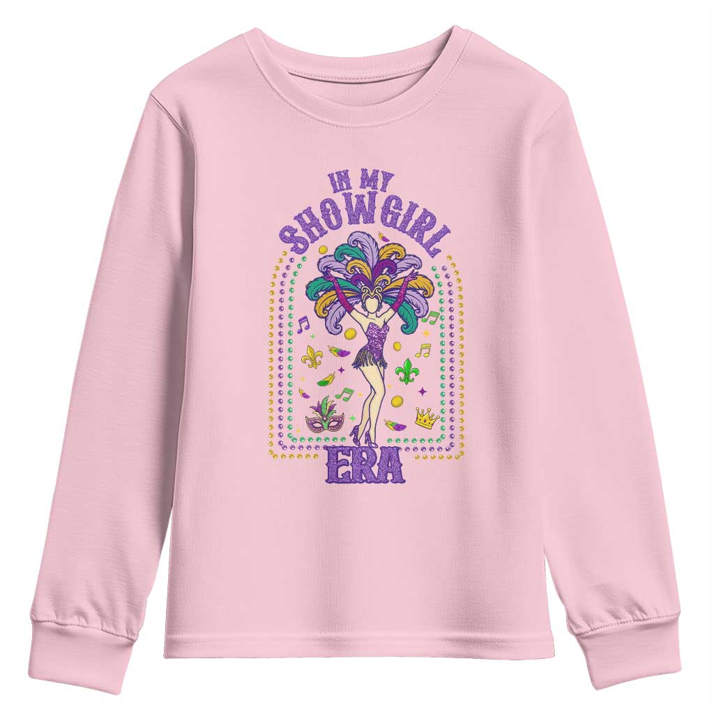 Mardi Gras Queen Youth Sweatshirt In My Showgirl Era