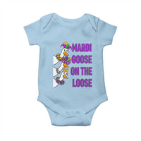 Funny Mardi Gras Baby Onesie Louisiana Carnival Silly Goose Festival