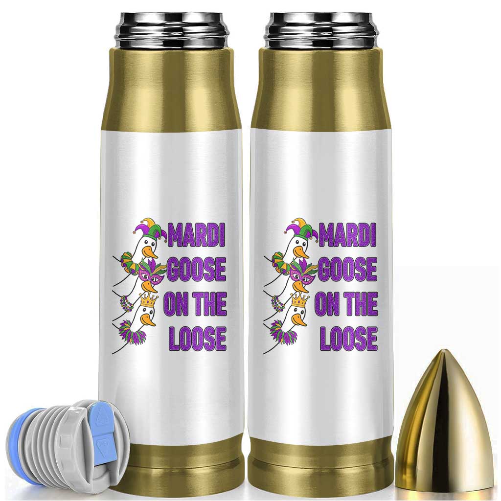 Funny Mardi Gras Bullet Tumbler Louisiana Carnival Silly Goose Festival