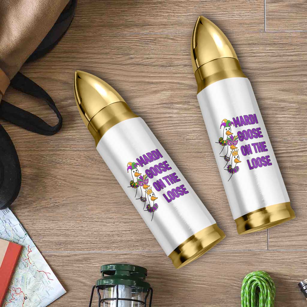 Funny Mardi Gras Bullet Tumbler Louisiana Carnival Silly Goose Festival