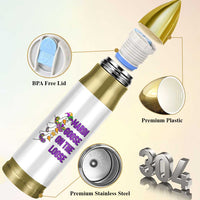 Funny Mardi Gras Bullet Tumbler Louisiana Carnival Silly Goose Festival