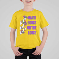 Funny Mardi Gras T Shirt For Kid Louisiana Carnival Silly Goose Festival