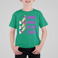 Funny Mardi Gras T Shirt For Kid Louisiana Carnival Silly Goose Festival